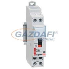 LEGRAND 412558 CX3 moduláris kontaktor 25A 230V 2Z halk - karral villanyszerelés