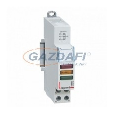 LEGRAND 412934 CX3 jelzőlámp tripla LED piros+zöld+sárga230/400V villanyszerelés