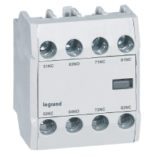 LEGRAND 416856 CTX3 á.j. segédérintkező 1Z+3NY mellső rögzítés villanyszerelés