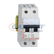 LEGRAND 419162 RX3 kismegszakító 2P B40 6000A BIC villanyszerelés