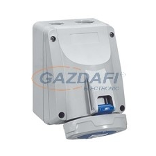 LEGRAND 555456 P17 Tempra Pro Dafr324k09T230V IP67 rögzíthető aljzat villanyszerelés