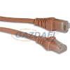 LEGRAND 632734 Linkeo patch kábel, RJ45-RJ45, Cat5e, árnyékolatlan (U/UTP), AWG24, PVC, világos rózsaszín, d: 5.4mm, 5 méter,