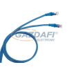 LEGRAND 632752 Linkeo patch kábel, RJ45-RJ45, Cat6, árnyékolatlan (U/UTP), AWG24, PVC, világos kék, d: 6mm, 2 méter,