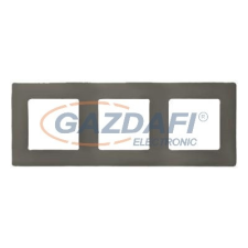 LEGRAND 665033 Niloé 3-ea keret füstszürke villanyszerelés