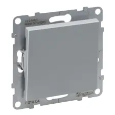LEGRAND 721304 Suno egypólusú kapcsoló 16AX, alumínium villanyszerelés