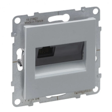 LEGRAND 721354 Suno RJ45 Cat.6A UTP aljzat, alumínium villanyszerelés