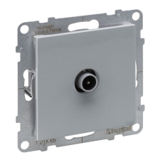 LEGRAND 721365 Suno TV aljzat, átmenő (14 dB), alumínium villanyszerelés