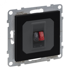 LEGRAND 721492 Suno hangszóró-csatlakozóaljzat, fekete villanyszerelés