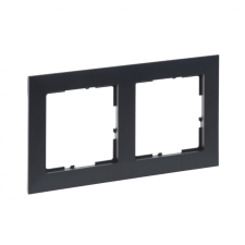 LEGRAND 721552 Suno 2-es keret, sötétszürke villanyszerelés