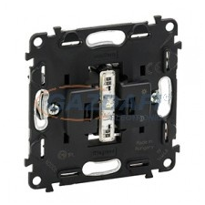 LEGRAND 752013 Valena InMatic Váltóérintkezős nyomó mechanizmus jelzőfénnyel 12-24-48 V villanyszerelés
