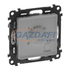 LEGRAND 752333 Valena Life elektronikus szobatermosztát alumínium villanyszerelés