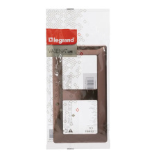 LEGRAND 754162 Valena Life kettős keret réz dekor villanyszerelés
