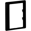 LEGRAND 754261 Valena Life egyes keret 2x2P+F csatlakozóaljzathoz, fekete
