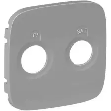 LEGRAND 754827 Valena Allure TV-SAT aljzat burkolat, Alumínium villanyszerelés