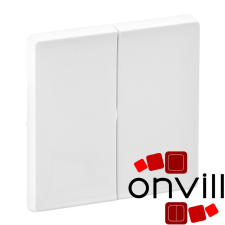 LEGRAND 755020 Valena Life InMatic fehér kettős billentyű villanyszerelés