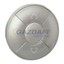 LEGRAND 755142 Valena Life redőnykapcsoló és -nyomó burkolat alumínium villanyszerelés