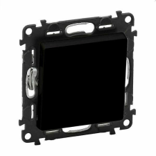 LEGRAND 756301 Valena Life egypólusú kapcsoló mechanizmus burkolattal, 10 AX, fekete villanyszerelés