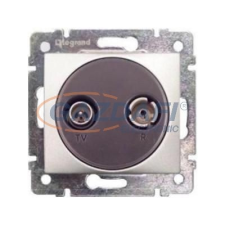 LEGRAND 770131 Valena TV aljzat átm alumínium villanyszerelés