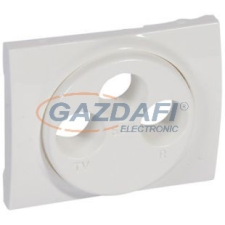 LEGRAND 771073 Galea Life TV-RD-SAT antenna-csatlakozóaljzat burkolat, fehér villanyszerelés