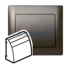 LEGRAND 771276 Galea Life 60 fokos RJ45 burkolat mélybronz villanyszerelés