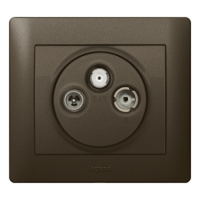 Legrand 771289 Galea Life TV-RD-SAT burkolat alumínium ( Legrand 771289 ) villanyszerelés