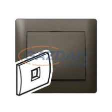 LEGRAND 771295 Galea Life 1xRJ11/45 burkolat mélybronz villanyszerelés