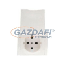 LEGRAND 771522 Galea Life 2P+F burkolat csapófedéllel gyöngyház villanyszerelés
