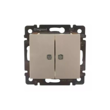 LEGRAND 774112 Valena kettős jelzőfénnyel elefántcsont váltókapcsoló villanyszerelés