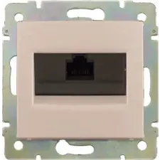 LEGRAND 774130 Valena 1xRJ45 LCS2 Cat5e UTP aljzat, körömmel, elefáncsont villanyszerelés
