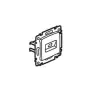 LEGRAND 774138 Valena 1xRJ45 LCS2 Cat5e UTP aljzat, elefántcsont