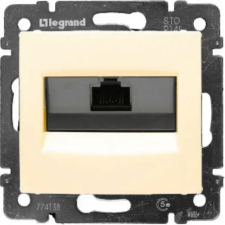 LEGRAND 774144 Valena 1xRJ45 LCS2 Cat6 STP aljzat, elefántcsont villanyszerelés