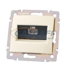 LEGRAND 774146 Valena 1xRJ45 LCS2 Cat6 UTP aljzat, körömmel elefántcsont villanyszerelés