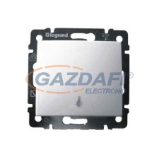 LEGRAND 774412 Valena egypólusú nyomó lámpajellel, fehér villanyszerelés