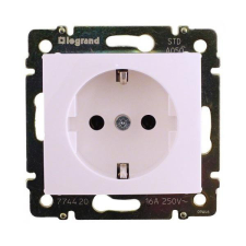LEGRAND 774420 Valena fehér 2P+F csatlakozóaljzat villanyszerelés