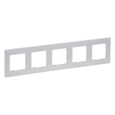 LEGRAND 863395 Niloé Step 5-ös keret, alumínium villanyszerelés