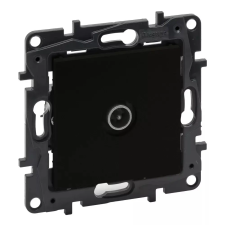 LEGRAND 863572 Niloé Step TV átmenő aljzat (14 dB), fekete villanyszerelés