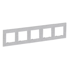LEGRAND 863995 Niloé Step 5-ös keret, csiszolt szürke villanyszerelés