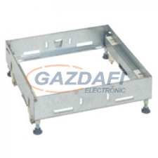LEGRAND 88141 Szerelőkeret perem nélküli padlódobozhoz álpadlóba,16/24 modulos fedélhez villanyszerelés