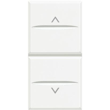 LEGRAND Axolute dupla nyomógomb 1 mod, fehér, reteszelt HD4037 villanyszerelés