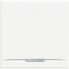 LEGRAND Axolute egypólusú kapcsoló 2 modul, hófehér HD4051M2 villanyszerelés