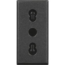 LEGRAND Axolute HS4180 2P+F aljzat 1 modul,olasz szabvány villanyszerelés