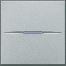 LEGRAND BTICINO Axolute egypólusú kapcsoló. 2 modulos szürke HC4001M2N villanyszerelés