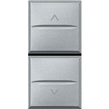 LEGRAND BTICINO HC4027 Axolute 1P dupla nyomó 1-0-2 állással,szürke villanyszerelés