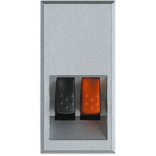 LEGRAND BTICINO HC4294 Axolute Házimozi hangf. csatl szürke1mod villanyszerelés