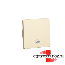 LEGRAND Cariva billentyű csengőjellel bézs 773729 villanyszerelés