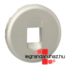 LEGRAND Céliane 1Xhangszóró csatlakozóaljzat burkolat, titán 068511 villanyszerelés
