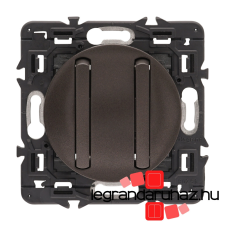 LEGRAND Céliane csillárkapcsoló 10 AX, grafit CG2X067002K-K világítási kellék