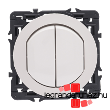 LEGRAND Céliane csillárkapcsoló IP44, fehér CF2X067002IP-K világítási kellék