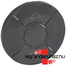 LEGRAND Céliane redőnykapcsoló/nyomó burkolat, grafit 067955 villanyszerelés