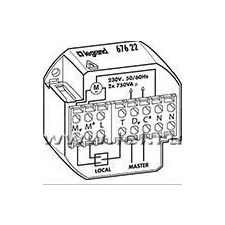 LEGRAND CELIANE Relé csoportos redőnyvezérléshez IP20 67622 - Legrand villanyszerelés
